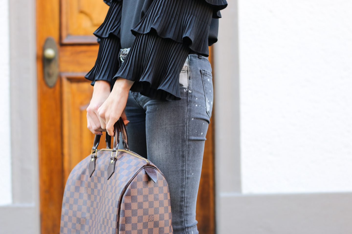 topshop-bluse-8 - Navy London Blouse